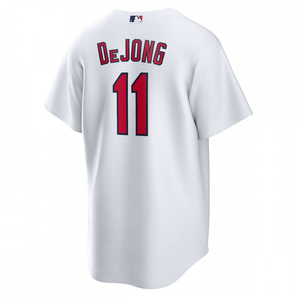 Paul DeJong St. Louis Cardinals Home Official Replica Player Jersey - White-Pro Kit Vault | Brand New 26/27 Sports Jerseys